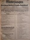 Mitteilungen der Deutschen Landwirtschafts-Gesellschaft. 1929.