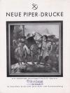 Verlag R. Piper & Co., Die Bücher- und Mappenwerke aus dem Verlage. Die Piper-Dr