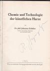SCHEIBER, J.: Chemie und Technologie der künstlichen Harze.