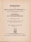 HILLMANN / JACOB: Kommentar zur Reiseverordnung für die Wehrmacht H.Dv.159, M.Dv