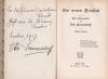 SOMMERSTORFF, Aus meinem Reimstübl. (Widmung des Autors).