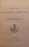SCHILLER, Die Gedichte Friedrich von Schillers. Elzevier-Ausgabe.