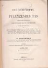 WIESNER, Die Rohstoffe des Pflanzenreiches.