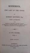 SOUTHEY, R.: Roderick, the last of the goths.