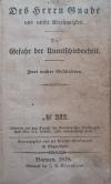 Des Herren Gnade und unsre Abtrünnigkeit. Die Gefahr der Unentschiedenheit. Zwei