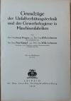 KÄMPF, Grundzüge der Unfallverhütungstechnik und der Gererbehygiene in maschinen