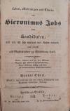 (KORTUM, Leben, Meinungen und Thaten von Hieronimus Jobs dem Kandidaten, und wie