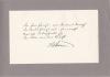 STORM, Faksimile eines Autographen von Theodor Storm (1886).