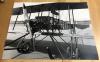 ESCH, 3 großformatige Original-Photographien eines historischen Flugzeugs oder F