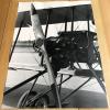 ESCH, 3 großformatige Original-Photographien eines historischen Flugzeugs oder F