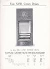 Carron Company, Select Firegrates from XVIII Century Designs.