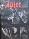 BÖSE, Der Adler. Inlands-Ausgabe. 17 Sonderdrucke, Januar - August 1944. (17 Hef