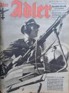 BÖSE, Der Adler. Inlands-Ausgabe. 17 Sonderdrucke, Januar - August 1944. (17 Hef